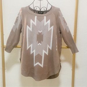 M - Express - Tunic 3/4 Sleeve Sweater